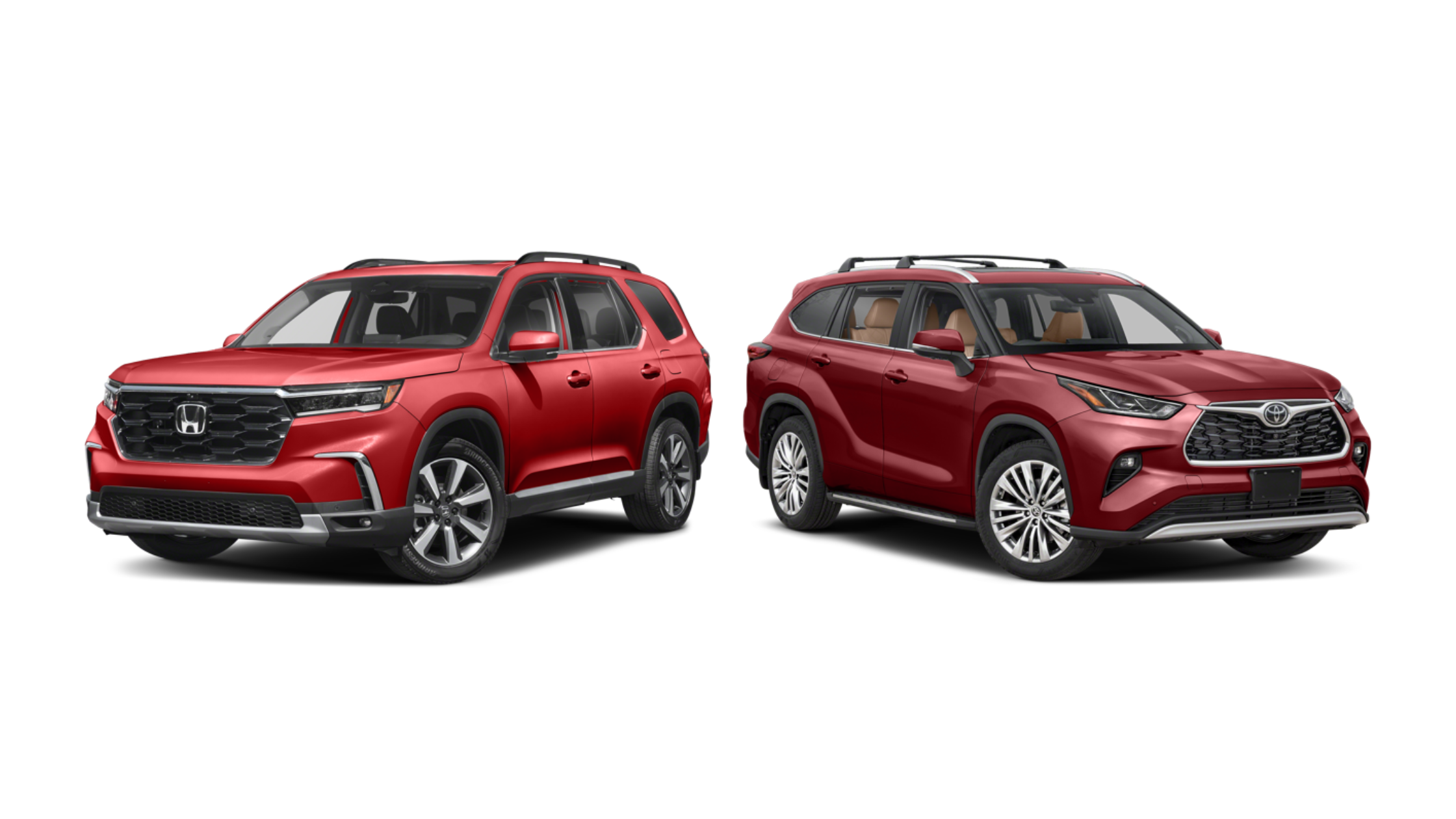 2024 Honda Pilot vs 2024 Toyota Highlander